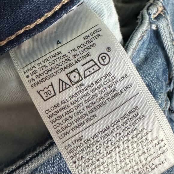 Old Navy Rockstar Super Skinny High Rise Secret Slim Pockets Denim Jeans - Picture 4 of 4